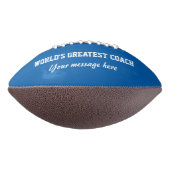 Aangepaste American Football | Grootste Coach ter  (Gedraaid 270)