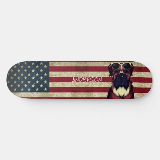 Aangepaste Amerikaanse Bull Dog Persoonlijk Skateboard (Horizontaal)