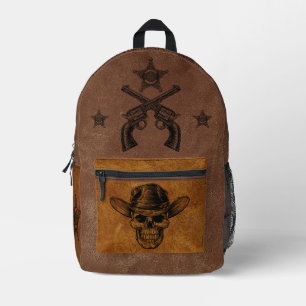 Aangepaste Amerikaanse Cowboy Western USA 1898 Sku Bedrukte Rugzak