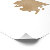 Aangepaste Amerikaanse familiereis Voeg je foto's Perfect Poster (Hoek)