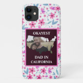 Aangepaste Amerikaanse foto Okayest dad Fathers da Case-Mate iPhone Case (Achterkant)