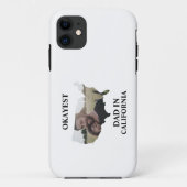 Aangepaste Amerikaanse foto Okayest dad Fathers da Case-Mate iPhone Case (Achterkant)