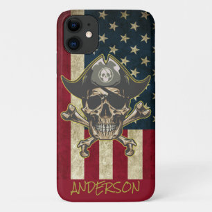 Aangepaste Amerikaanse Golden Skull Case-Mate iPhone Case