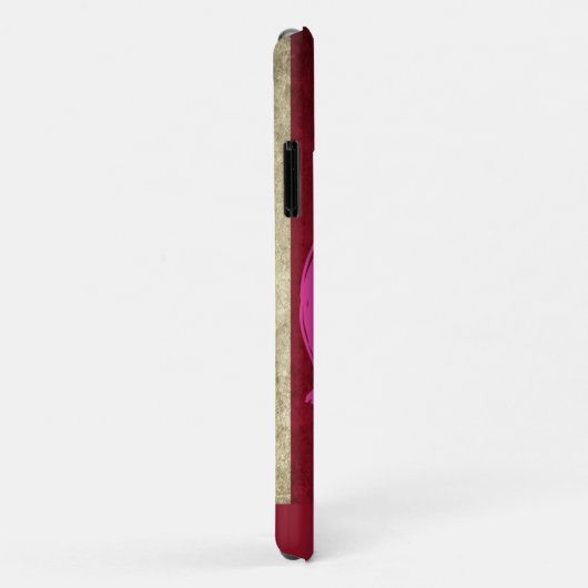 Aangepaste Amerikaanse Hippy Skull Case-Mate iPhone Case (Achterkant/rechts)