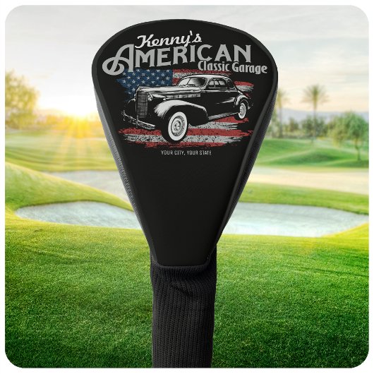 Aangepaste Amerikaanse  klassieke autokleding Golfheadcover