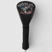 Aangepaste Amerikaanse  klassieke autokleding Golfheadcover (Voorkant)