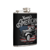 Aangepaste Amerikaanse  klassieke autokleding Heupfles (Rechts)