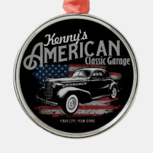 Aangepaste Amerikaanse klassieke autokleding