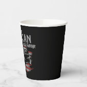 Aangepaste Amerikaanse klassieke autokleding Papieren Bekers (Links)