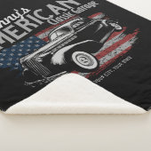 Aangepaste Amerikaanse  klassieke autokleding Sherpa Deken (3/4)