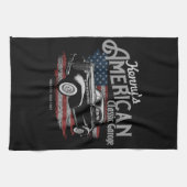 Aangepaste Amerikaanse  klassieke autokleding Theedoek (Horizontaal)