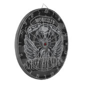 Aangepaste Amerikaanse motorfiets van de motorfiet Dartbord (Voorkant Links)