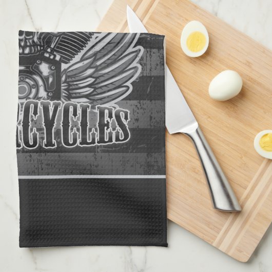 Aangepaste Amerikaanse motorfiets van de motorfiet Theedoek (Quarter Fold)