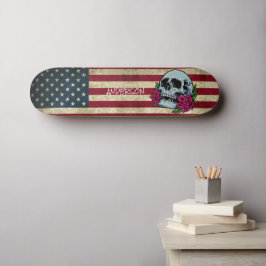 Aangepaste Amerikaanse schedel Persoonlijk Skateboard