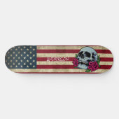 Aangepaste Amerikaanse schedel Persoonlijk Skateboard (Horizontaal)