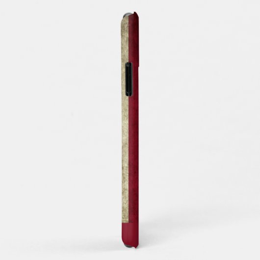 Aangepaste Amerikaanse schedelvlag Case-Mate iPhone Case (Achterkant/rechts)