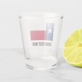 Aangepaste Amerikaanse vlag drink een schietbril Shot Glas (Achterkant)