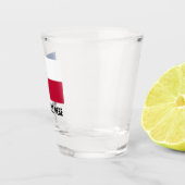 Aangepaste Amerikaanse vlag drink een schietbril Shot Glas (Rechts)