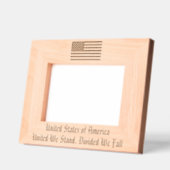 Aangepaste Amerikaanse vlag Gegraveerde Lijstjes (Links)