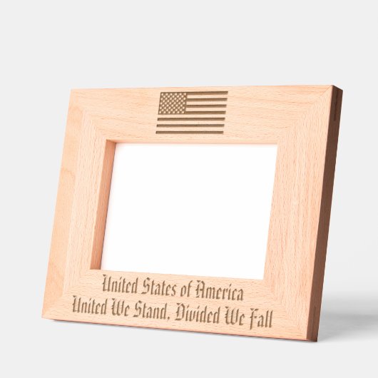 Aangepaste Amerikaanse vlag Gegraveerde Lijstjes (Links)