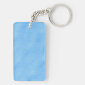 Aangepaste Amerikaanse vlag kaart Patriottische Qu Sleutelhanger (achterkant)