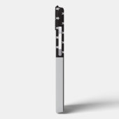 Aangepaste Amerikaanse vlag met Thin Blue Line Case-Mate iPhone Case (Achterkant / Links)