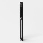 Aangepaste Amerikaanse vlag met Thin Blue Line Case-Mate iPhone Case (Achterkant/links)