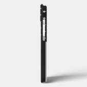 Aangepaste Amerikaanse vlag met Thin Blue Line Case-Mate iPhone Case (Achterkant / Links)
