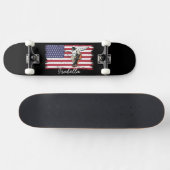 Aangepaste Amerikaanse vlag Persoonlijk Skateboard (Horizontaal)