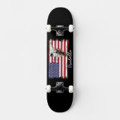 Aangepaste Amerikaanse vlag Persoonlijk Skateboard (Voorkant)