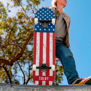 Aangepaste Amerikaanse vlag Persoonlijk Skateboard
