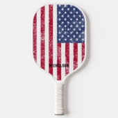 Aangepaste Amerikaanse vlag Pickleball Paddle (Voorkant)