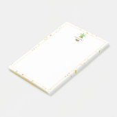 Aangepaste anananas post-it® notes (Schuin)