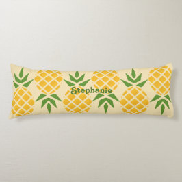 Aangepaste ananas lichaamskussen
