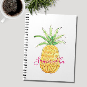 Aangepaste ananas notitieboek