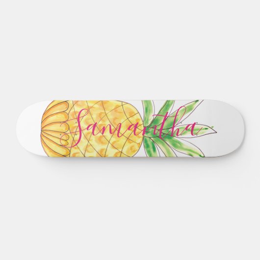Aangepaste ananas persoonlijk skateboard (Horizontaal)