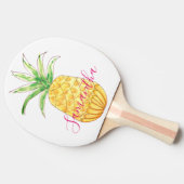 Aangepaste ananas tafeltennisbatje (Zijkant)