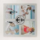 Aangepaste Anchor Photo Collage Legpuzzel (Horizontaal)