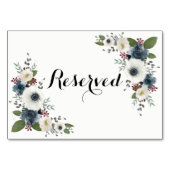 Aangepaste Anemone Boeket gereserveerde kaart (Voorkant)