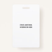 Aangepaste anesthesie Technicus Retro anesthesie Badge (Achterkant)