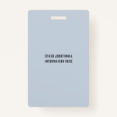 Aangepaste anesthesie Technicus Retro anesthesie Badge (Achterkant)