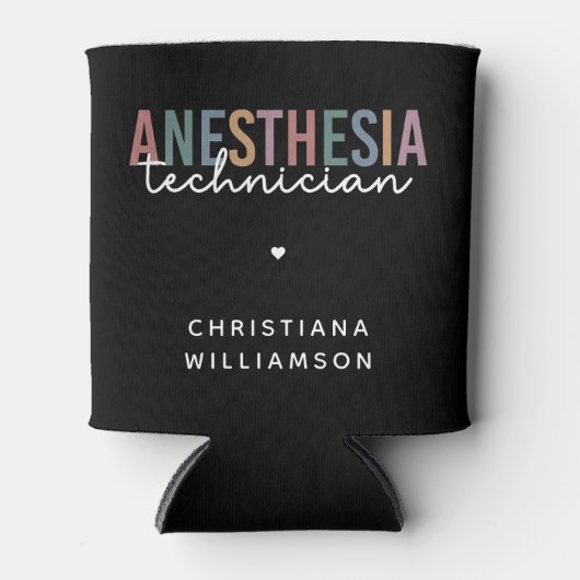 Aangepaste anesthesie Technicus Retro anesthesie Blikjeskoeler (Voorkant)