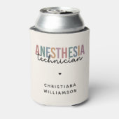 Aangepaste anesthesie Technicus Retro anesthesie Blikjeskoeler (Blikje Achterkant)