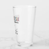 Aangepaste anesthesie Technicus Retro anesthesie Glas (Links)