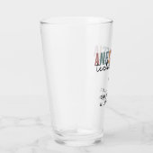 Aangepaste anesthesie Technicus Retro anesthesie Glas (Rechts)