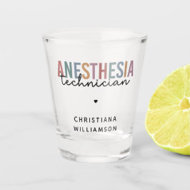 Aangepaste anesthesie Technicus Retro anesthesie Shot Glas