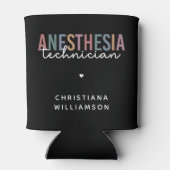 Aangepaste anesthesie technicus retro anesthesie t blikjeskoeler (Achterkant)
