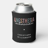 Aangepaste anesthesie technicus retro anesthesie t blikjeskoeler (Blikje Achterkant)