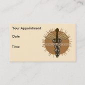 Aangepaste anesthesioloog afsprakenkaartje (Achterkant)