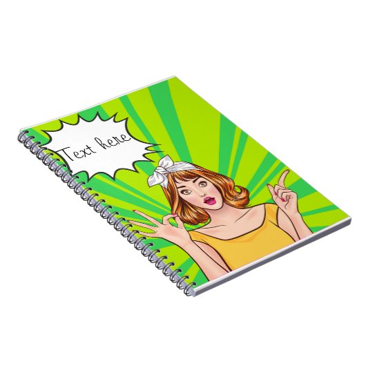 Aangepaste anime cartoon notitieboek (Rechterzijde)